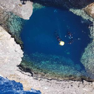 Maltes 2018 - Le Blue Hole, un trou de 15m de fond